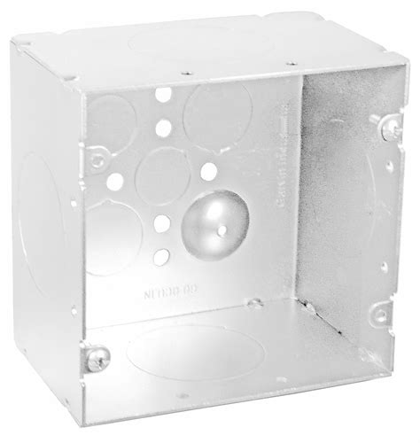 4 11 16 square deep junction box with ears|4.